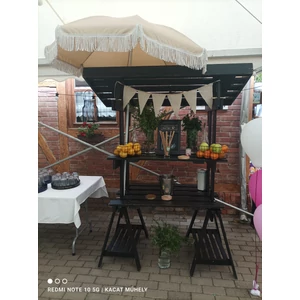 Limonádé, welcome pult kialakítása