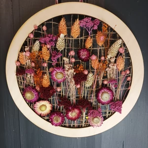 Tavaszi workshop ajtódísz az újrahasznosítás jegyében