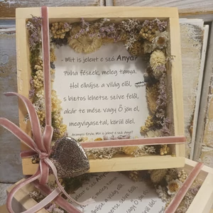 Anyák napi ajándék, vers idézettel