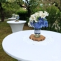 Kép 3/3 - Esküvői fotózáshoz, kertipartihoz dekorációs asztal - bérelhető