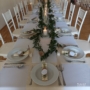 Kép 2/5 - Esküvői asztaldísz, Ruszkusszal, náddal, gyertyával